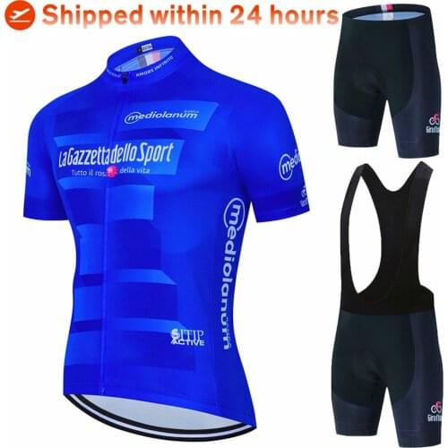 2021 Bike Cycling Sets Clothes Summer Quick-Dry MTB Bike Jersey Set Short Sleeve Professional Men Sportwear Cycling Clothing 19D