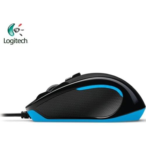 Logitech G300S Wired Gaming Mouse for Laptop PC Gamer Mouse 2500DPI 9 Rechargeable Programmable Buttons Support Official use