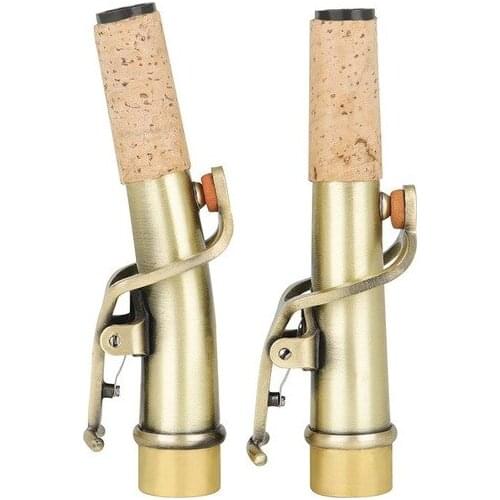 Tweeter clear antique saxophone straight neck + curved neck two sets 2021 new Suitable for treble straight saxophone