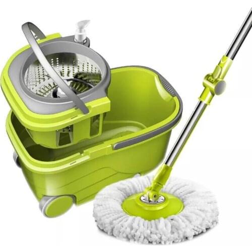 Suspended Separation Bucket Smart Mop With Wheels Spin Noozle Mop Clean Broom Head Cleaning Floors Window House Car Clean Tools