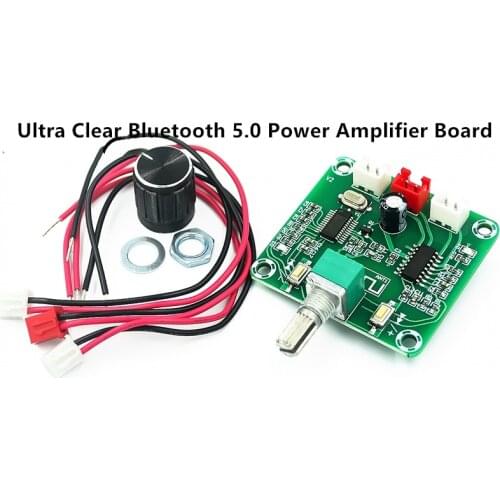 XH-A158 Ultra Clear Bluetooth 5.0 Power Amplifier Board PAM8403 Low Power DIY Wireless Speaker Amplifier Board Dual 5W