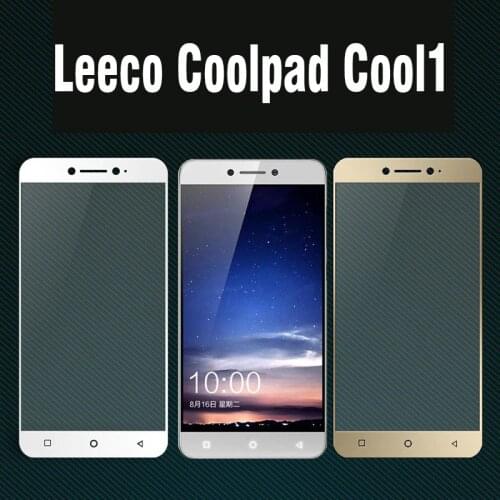 2PCS Full Cover Tempered Glass For Leeco Coolpad Cool1 Screen Protector protective film For Leeco Cool1 glass