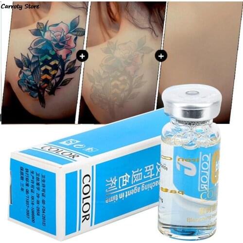 10ML Quick Tattoo Removal Cream Tattoo Color Fade for Modify New Eyebrow Lips Eyeliner Error Bleaching In Time Fading Agent