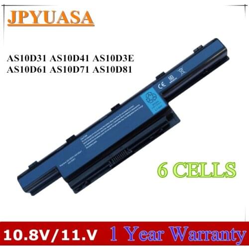 7XINbox AS10D31 AS10D41 AS10D51 AS10D61 Laptop Battery For Acer Aspire 4551 4741 4741g 5741 4250G D442 D520 MS2305 D440 D443