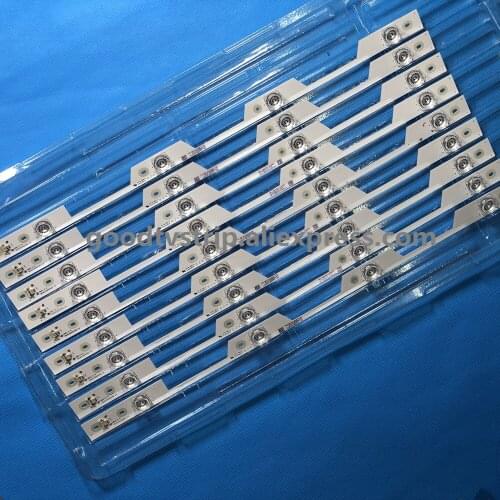 9Pieces/lot FOR TCL HR-38408-00840 LC8RB2U4-D-K backlight bar 55P1-2 A 55HR330M04A0 V4 4C-LB5504-HR12J LCD bar 4 LAMPS 100%new