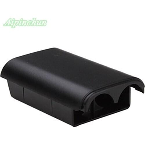 Aipinchun 20pcs Black Color Battery Rear Cover Shell Shield Replacement Parts for Xbox 360 Wireless Controller Wholesale