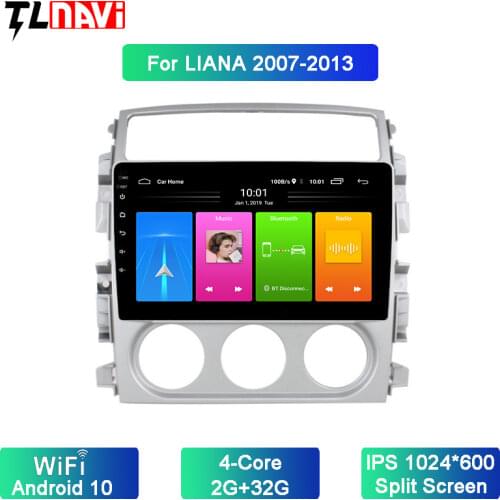 Android 10 Full Touch Screen 9 Inch 2+32G For Suzuki LIANA 2007-2013 Car Radio GPS Navigation Audio Stereo System