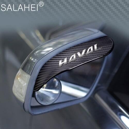 2Pcs Car Goods Rear View Mirror Rain Shade Cover Stickers For HAVAL H1 H2 H3 H5 H6 H7 H8 H9 M4 M6 Concept B COUPE F7x SC C30 C50