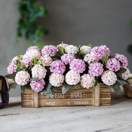Free Shipping Artifical Flower For Living Room Fence Silk Floral Decoration TV Cabinet Decoration Indoor Decoration Bouquet