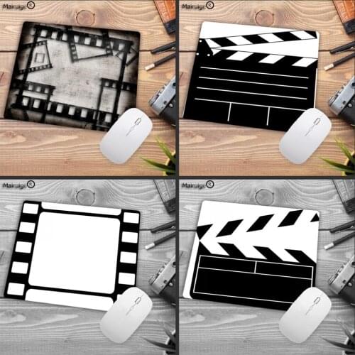 Mairuige Big Promotion Vintage Film Iike Movie Gamer Speed Mice Retail Small Rubber Washable Mousepad Size for 18x22cm Pad