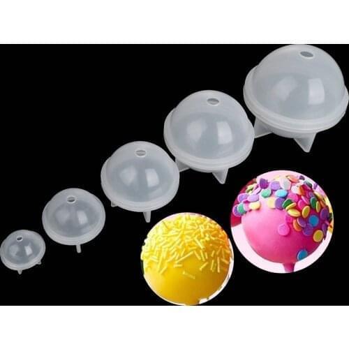 Sphere Mould DIY Ball Silicone Mold Transparent Mould for Making Cake Resin Craft Ball Jewelry Making Cake Tools Home Decoration
