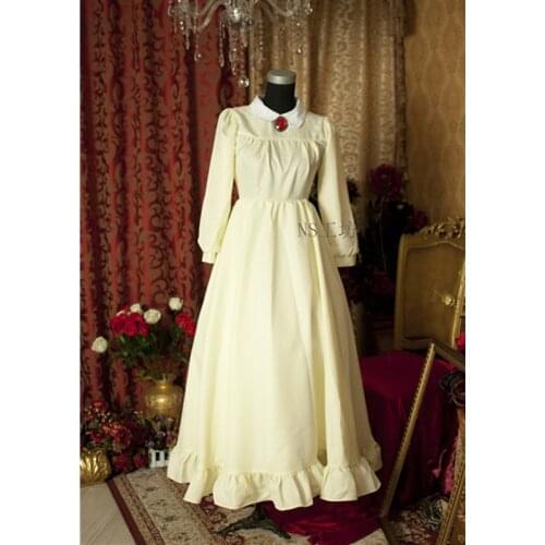Howls Moving Castle Sophies yellow Dress Cosplay Costume Custom Made