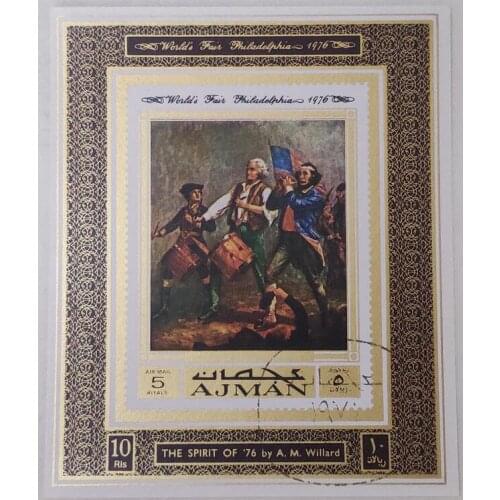 1976 The spirit of willard souvenir sheet Post Stamps Postage Collection