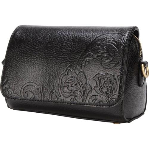 2020 Small Bag Women Genuine Cow Leather Mini Shoulder Bag Ladies Handbags Crossbody Bags Messenger Bag High Quality Hot