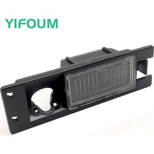 YIFOUM Car Rear View Camera Bracket License Plate for Alfa Romeo 147 156 159 166 GT Brera MITO Stelvio Giulietta Nuvola Spider