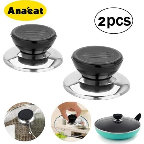 ANAEAT 2 pieces/set of cookware pot lid replacement knob lid handle pot parts