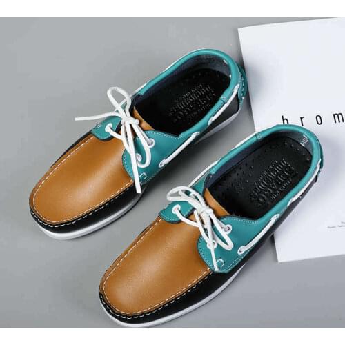 Lightweight Sneakers for Men Comfortable PU Leather Autumn Athletic Male Jogging Trainers High Quality Sport Running Shoes R2