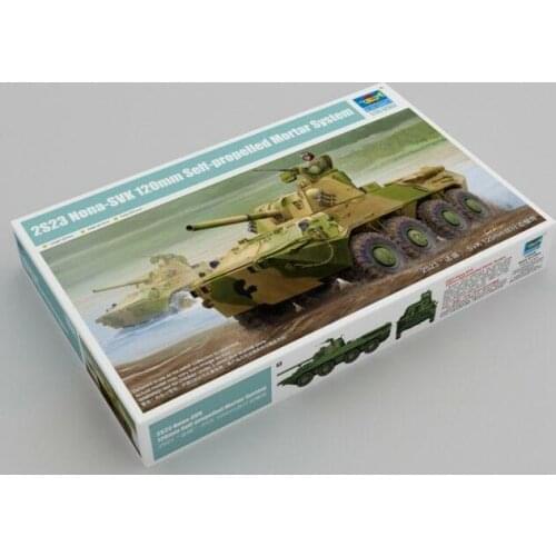 Trumpeter 09559 1/35 Soviet 2S23 Nona-SVK 120mm Self-propelled Mortar System Model Kit