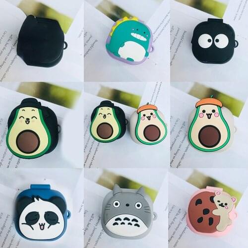 Cartoon Case for Samsung Galaxy Buds PRO / Galaxy Buds Live Case Cute DIY Avocado /bear /cat /flower Silicone Earphone Cover