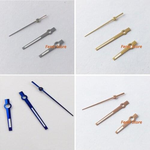 New Luminous hands Gold / Rose / Silver/Blue watch hands fit Miyota 8205 8215 821A Mingzhu DG 2813 3804 Seagull ST1612 movement