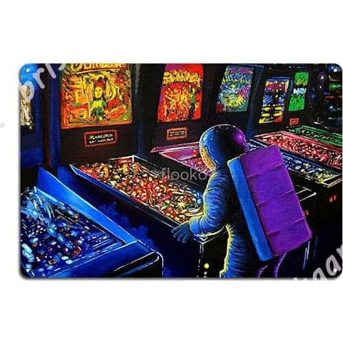 Pinball Wizard Metal Signs Club Home Retro Poster Home Tin sign Posters