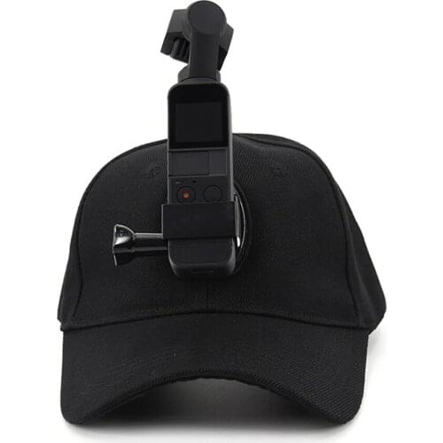 Simple Portable Expansion Fixed Hat Mounting Bracket Stand for OSMO Pocket2 Outdoor Riding Sports Camera Accessories