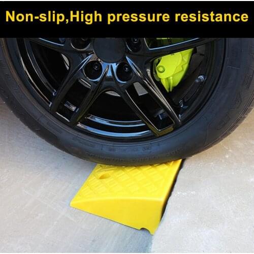 Curb Ramp In Tire Accessories Lightweight Plastic Curb Ramps For Wheelchair Mobility ,Scooter, Bike, Motorcycle,Loading Dock