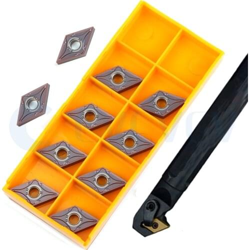 S25S-MDZNR15 MDZNL15 Machine CNC Internal Turning Tools Holder +10Pcs DNMG Lathe Carbide Inserts High Performance Durable Sturdy