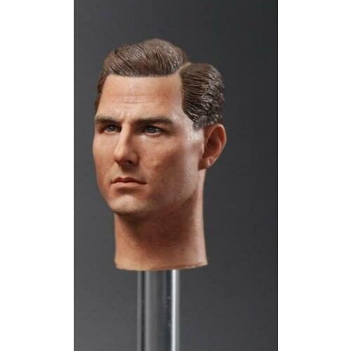 IN STOCK 1/6 DJ_Custom Tom Cruise Head Carving DJC001 Fit 12'' Figure Doll