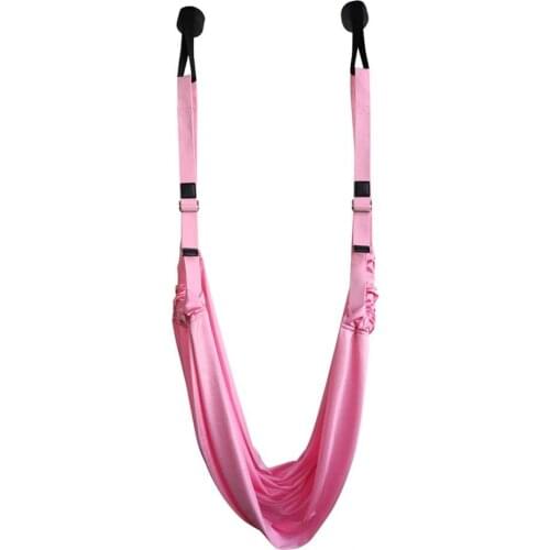 Waist Stretch Strap Breathable Punch Free Strong Load Bearing Aerial Yoga Rope High Strength Elastic Backbend Yoga Strap for Gym