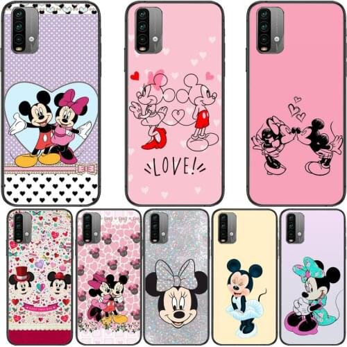 All Minnie Mouse Phone Case For XiaoMi Redmi 11 lite 9C 8A 7A Pro 10T 5G Anime Cover Mi 10 Ultra Poco M3 X3 NFC 8 SE cover