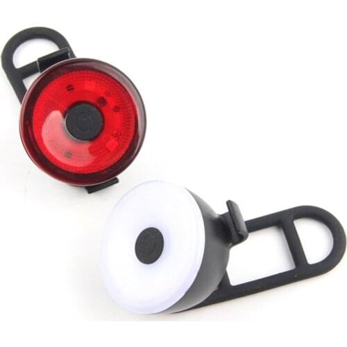 Bike Tail Light Taillight Rechargeable USB MTB Safety Warning Waterproof Bicycle Front Rear Flash LED Lamp N032