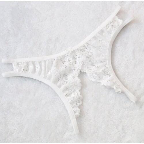 Women Thongs And G Strings Womens Sexy Panties Sexy Underwear Lace Briefs Erotic Transparent Panties open crotch