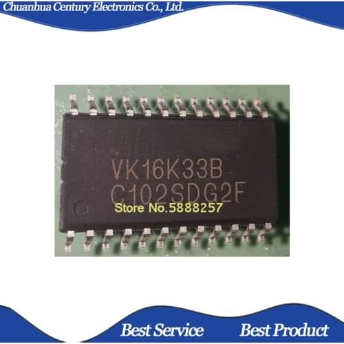 10 pcs/lot HT16K33 SOP24 New and Original In Stock