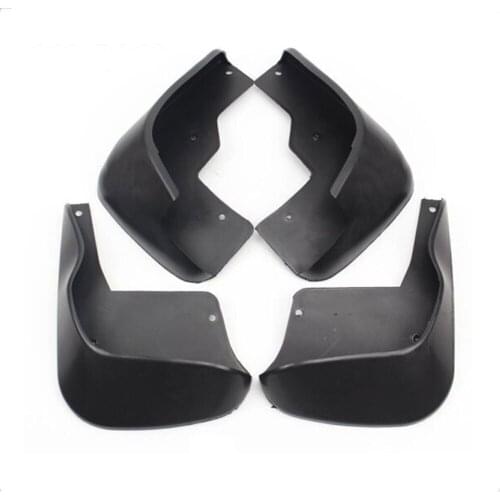 4pcs Anti-dirt Hatchback Mudflaps Front Rear Mud Flaps Splash Guards Car Accessories Fit For Peugeot 206 1998-2012 Car Styling