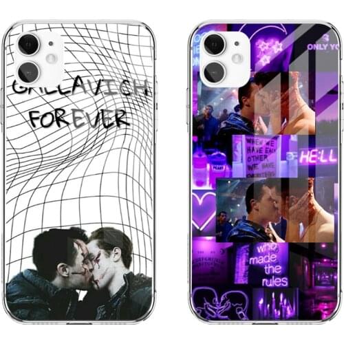 American TV Shameless Ian Micky Phone Case for iPhone 12 mini 12 11 pro max 8 7 6 6S Plus X XS MAX SE 2020 XR 12 11 Cover