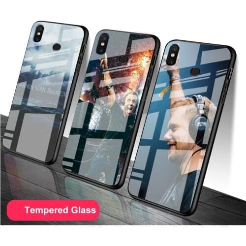 Armin van Buuren Tempered Glass Phone Case For Redmi Note 5 6 7 8 9 Pro Note8T Note9S Redmi8 9 Cover Shell