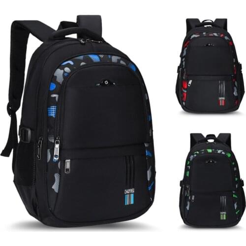 New Children High Capacity Backpack For Teenagers Student Nylon Waterproof School Bag Boys Lightweight Breathable Bagpack Bolsas