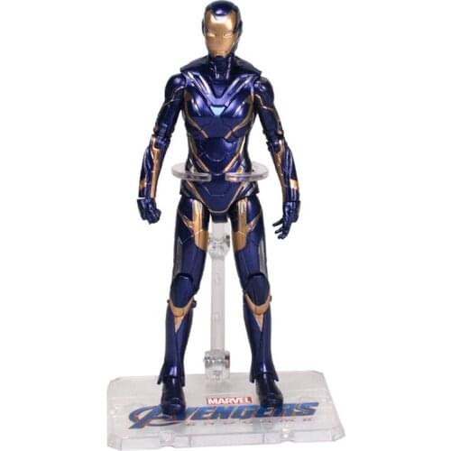 Hasbro Avengers Super Hero Iron Man Mk49 Figurine Toys PVC Movable Joint Action Figure Model Toys Desk Decoration Collection Toy