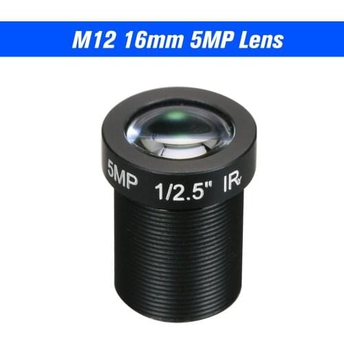 HD 5.0Megapixel 5MP 16mm M12 CCTV Board Lens IP Camera Lens