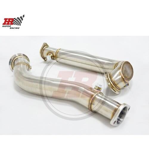 HP RACING 3.0'' Stainless Steel N54 Catless Downpipe for E60 535xi 535i 2008-2010