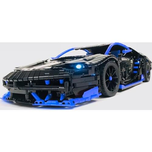 IpinMOC RC Car The Lambor Roadster Power Function Car Building Blocks Bricks Kids Technic Toys 20091 MOC 12560