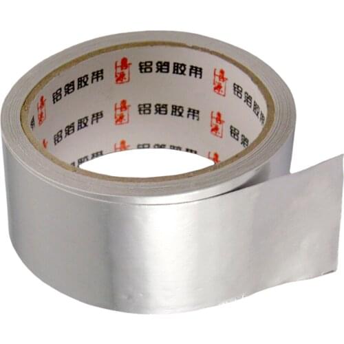 Aluminium Foil Adhesive Sealing Tape Thermal Resistant Foil Adhesive Tape