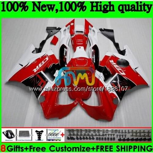 Body +Tank For HONDA CBR 600F3 600 Hot Red white F3 FS CBR600FS 3BS.7 CBR600 F3 CBR600F3 1995 1996 1997 1998 95 96 97 98 Fairing