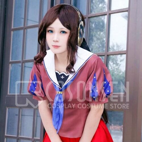 Fate/Grand Order Leonardo da Vinci Cosplay Costume Anime Sailor Suit COSPLAYONSEN Custom Made All Size