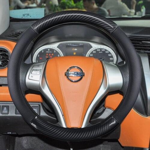 Car Steering Wheel Cover D Shape Soft Short plush Winter For Nissan Qashqai J11 X-trail T32 For Kia Sportage Optima GOLF 7 2015