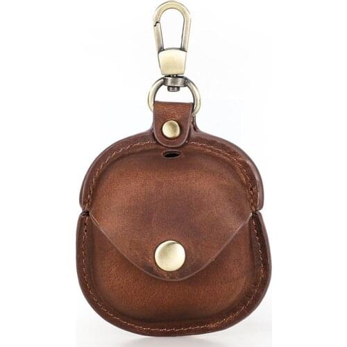 Retro Leather Case For Samsung Galaxy Buds Live Case Earphone Galaxy Chain Cover Headset Protective Key Buds with or Pro Ca Y2M4