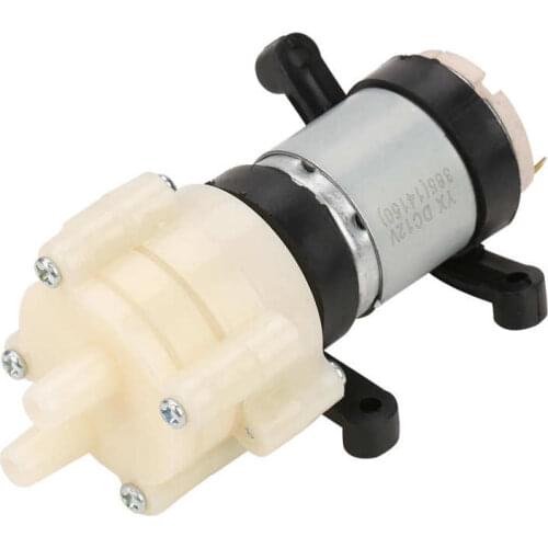 Diaphragm Water Pump DC 12V Mini Electric Diaphragm Water Suction Pump for Tea Machine Fish Tank