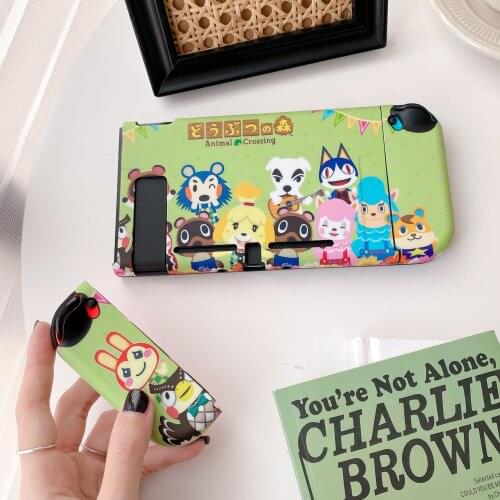 Cartoon Game Animal Crossing Lovely Gamepad Split Switch Soft Protective Case For Nintendo Switch Cover