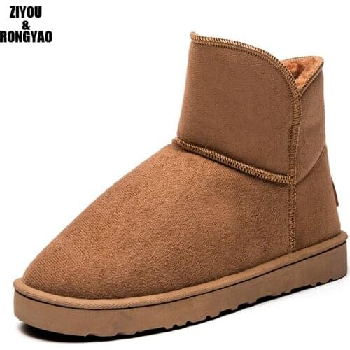 2020 New Winter Snow Boots Fashion Top Quality Classic Men Ankle Boots Warm Winter Boots Mans Cheap Shoes High Top Boots